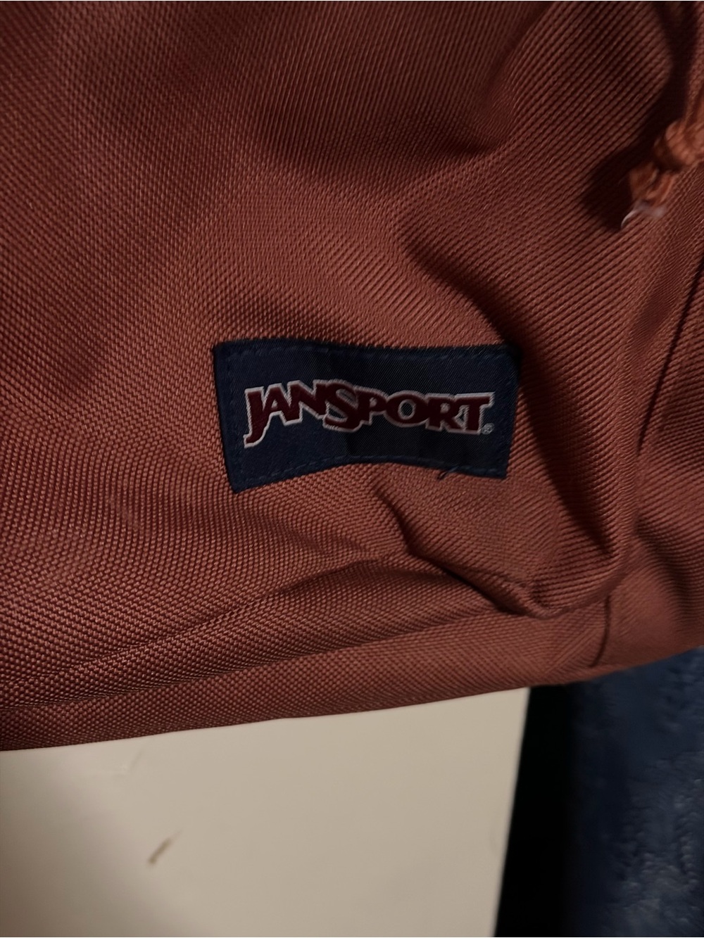 JanSport Main Campus FX Backpack – 15-Inch Laptop Bag, Leather Trim, Basic Brown - Picture 2 of 6
